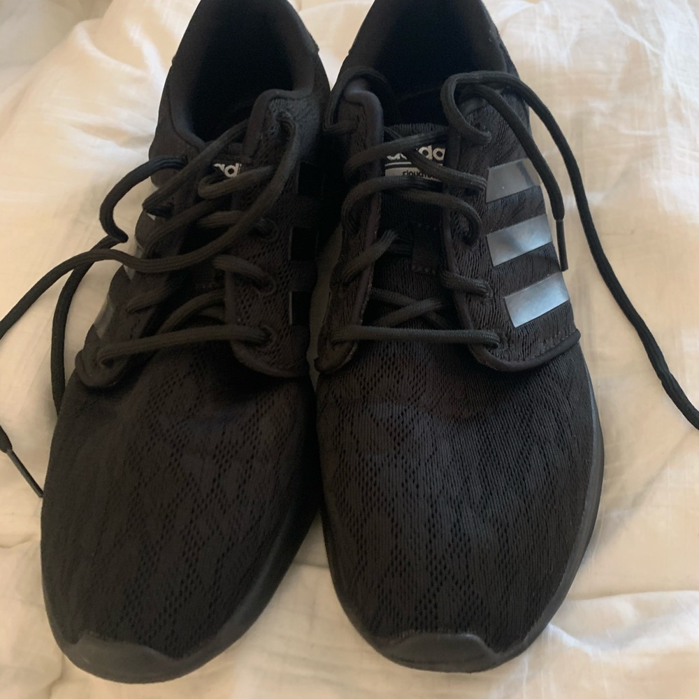 Adidas black sneakers